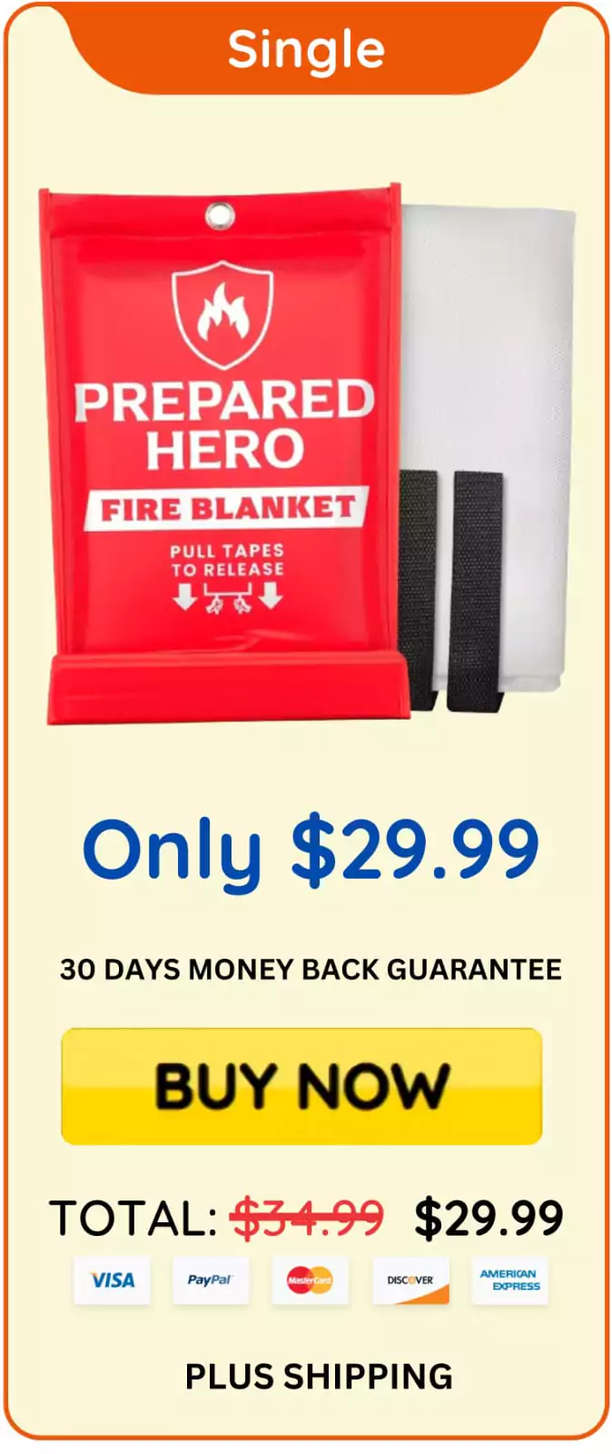 Prepared Hero Fire Blanket Price 1